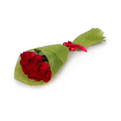 Букет из красных роз в фетре Алатырь Чувашская Республика