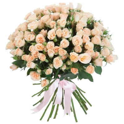 Нежный букет из персиковых кустовых роз – воплощение изысканности Алатырь Чувашская Республика Нежный букет из персиковых кустовых роз – воплощение изысканности Алатырь Чувашская Республика