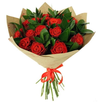 Букет «Фейерверк чувств» – 15 красных эквадорских роз для ярких признаний Алатырь Чувашская Республика Букет «Фейерверк чувств» – 15 красных эквадорских роз для ярких признаний Алатырь Чувашская Республика