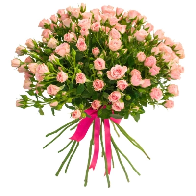 Букет «Нежные объятия» – романтика розовых кустовых роз Алатырь Чувашская Республика Букет «Нежные объятия» – романтика розовых кустовых роз Алатырь Чувашская Республика