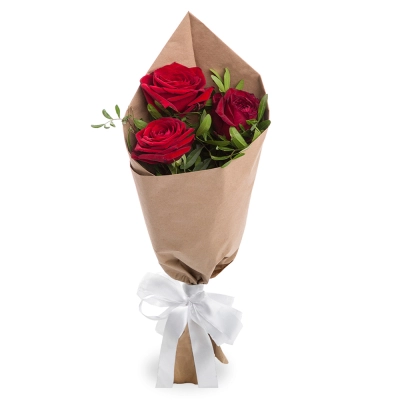 Букет из 3 красных роз – символ любви и нежности Алатырь Чувашская Республика Букет из 3 красных роз – символ любви и нежности Алатырь Чувашская Республика
