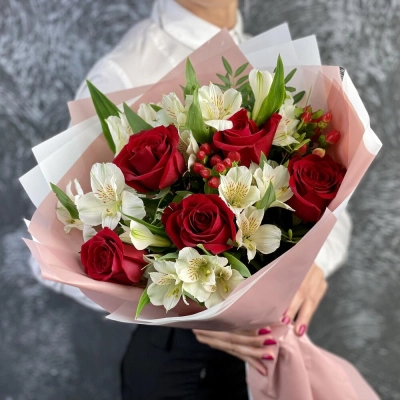 Букет «Нуар» – контраст страсти и нежности Алатырь Чувашская Республика Букет «Нуар» – контраст страсти и нежности Алатырь Чувашская Республика